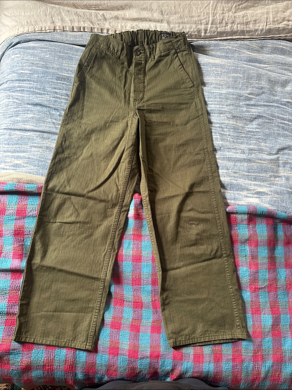 orSlow WIDE FIT FRENCH WORK PANTS (UNISEX)